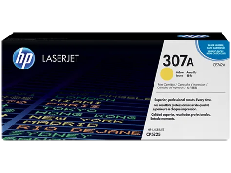 HP Yellow Toner 307A [CE742A]
