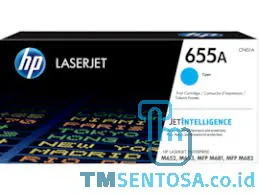 CYAN ORIGINAL LASERJET TONER CARTRIDGE 655A (Cf451a)