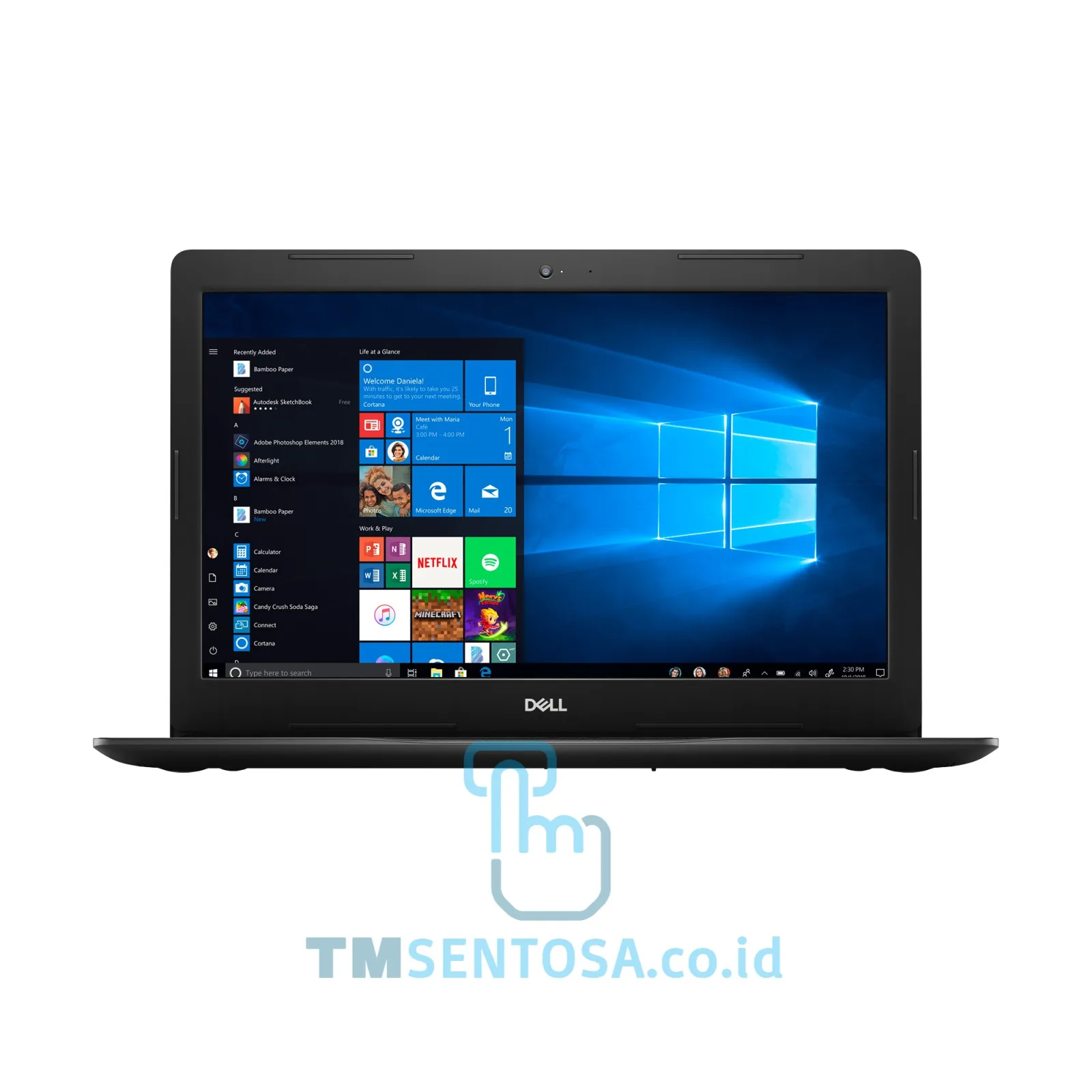 INSPIRON 3593 (I7-1065G7, 8GB, 512GB SSD, WIN10 HOME) BLACK