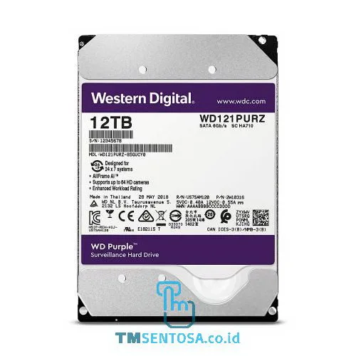 Purple 12TB WD121PURZ