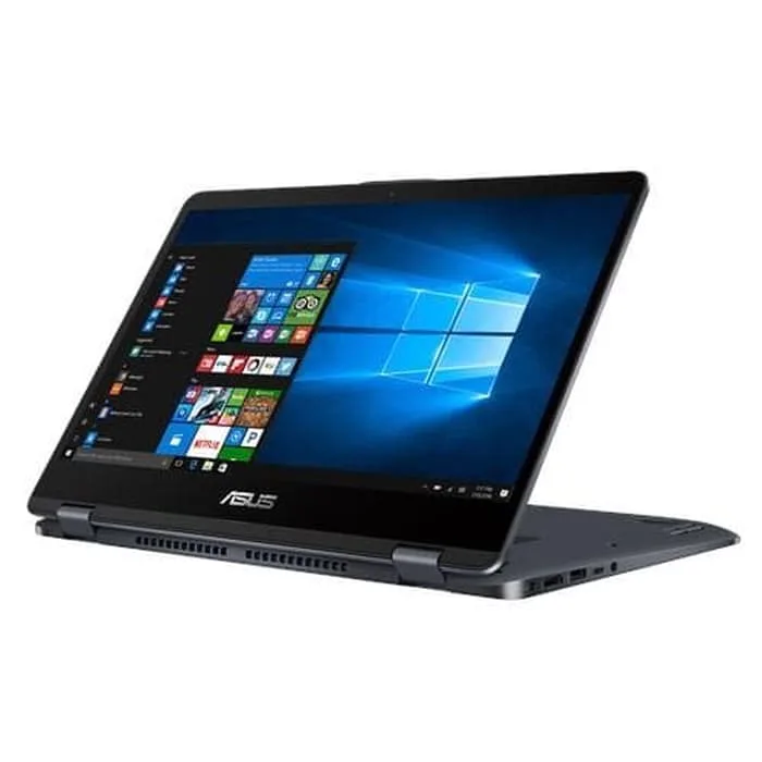ASUS TP410UF-EC027T (i7, 8GB, 1TB HDD+128GB SSD, NVIDIA 2GB, Win10, 14in) Gray Metal