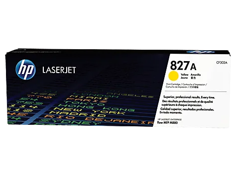 HP 827A (CF302A) Yellow Original LaserJet Toner Cartridge