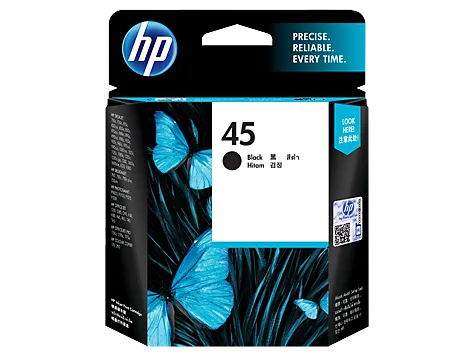 HP 45A Black Ink Cartridge 51645AA