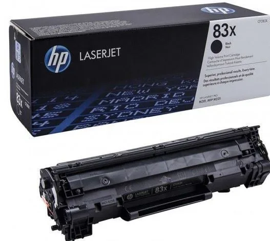HP 83X (CF283X) Black High Yield Toner Cartridge