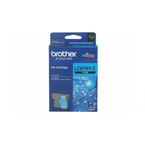 Cyan Ink Cartridge (LC-67 HY C)