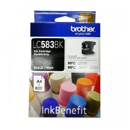 BROTHER Black Ink Cartridge (LC-583 BK)