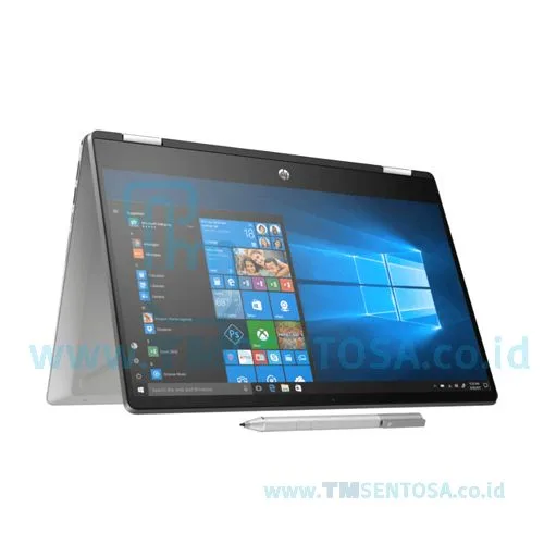 PAVILION X360 14-DH1005TX (Core i7-10510U/8GB/512GB SSD/MX250 2GB/Win-10/SILVER)