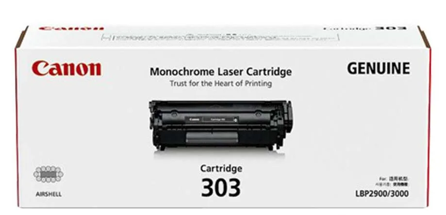 CANON Black Toner Cartridge EP303