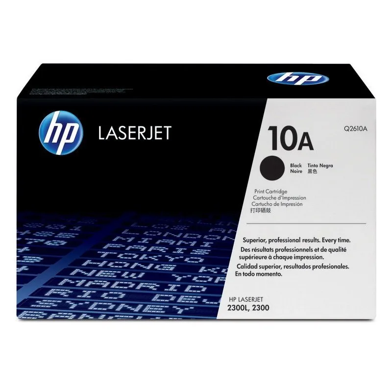 HP 10A (Q2610A) Black Original LaserJet Toner Cartridge