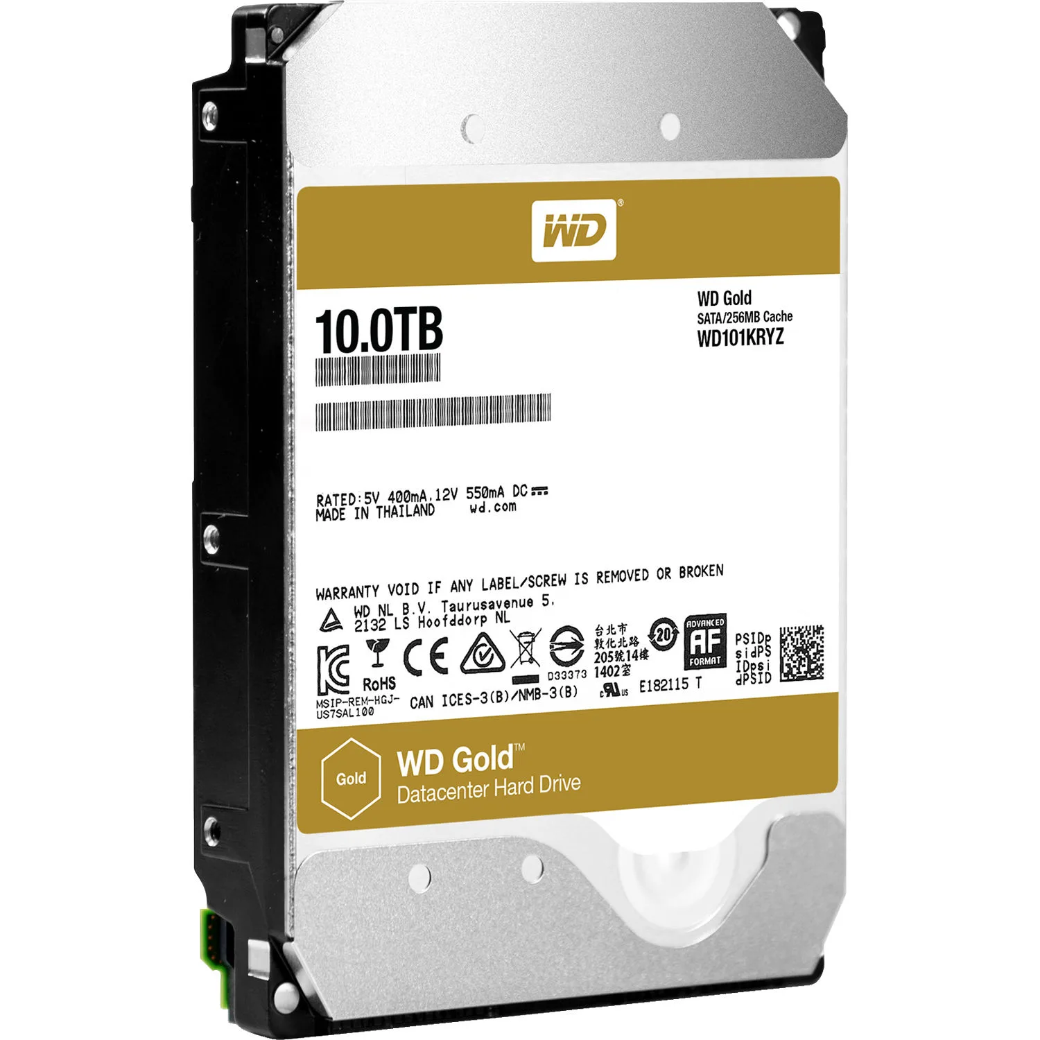 WD Gold 10TB [WD101KRYZ]