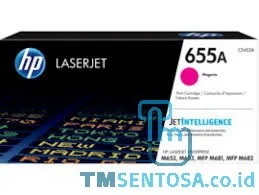 MAGENTA ORIGINAL LASERJET TONER CARTRIDGE 655A (CF453A)