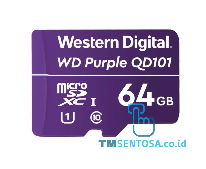 Purple SC QD101 microSDXC 64GB [WDD064G1P0C]