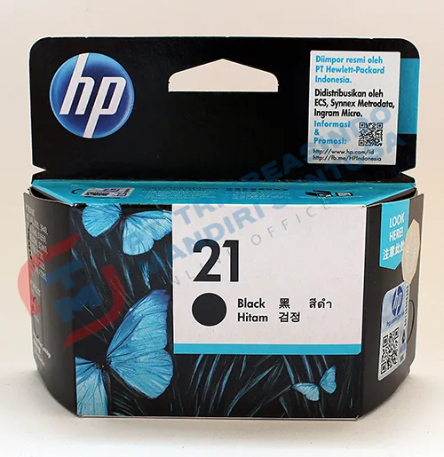 Black Ink Cartridge 21 [C9351AA]