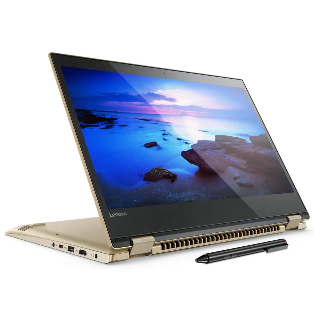 NOTEBOOK YOGA 520-14IKB i7-8550U-VGA [81C800L9ID] Gold