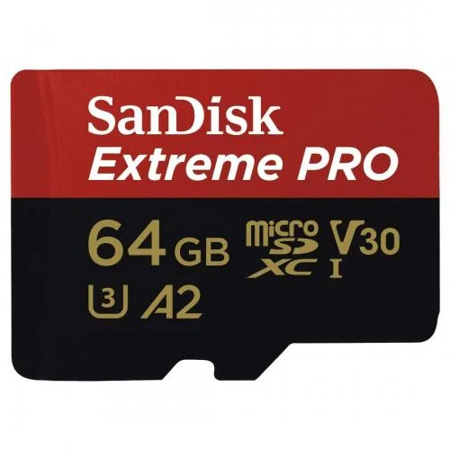 Extreme Pro MicroSDXC 64GB SDSQXCY [SDSQXCY-064G-GN6MA]