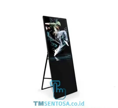 MOVABLE SMART SIGNAGE SP1000 43 INCH - BLACK