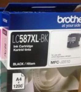 Black Ink Cartridge (LC-587XL BK)