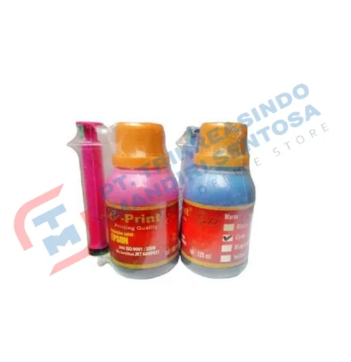 E-PRINT Black Bulk Ink Gold 125 ml For Canon, Epson, HP)