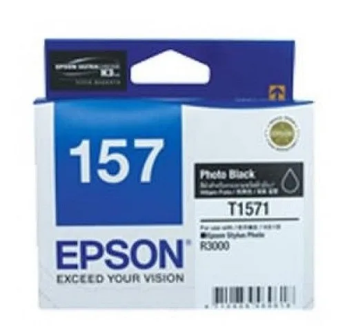 EPSON Photo Black Ink Cartridge T1571 [C13T157190]