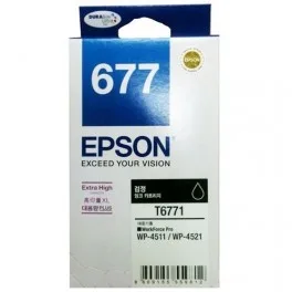 EPSON Black High Capacity Ink Cartridge T6771 [C13T677190]