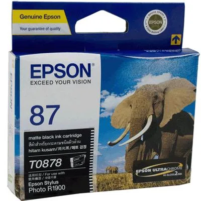 EPSON Matte Black Ink Cartridge T0878 [C13T087890]
