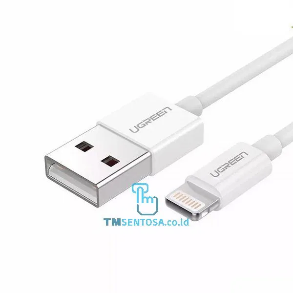 Lightning To USB 2.0 A Male Cable 2m BK US155 [80823]