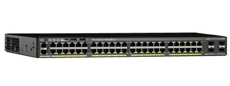 CISCO Catalyst 2960-X Switch 48 GigE, 2 x 10G SFP+, LAN Base [WS-C2960X-48TD-L]