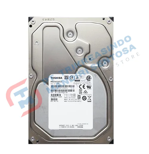Toshiba NAS 3.5" - 7200rpm Internal Hard Drive (MN05ACA800)