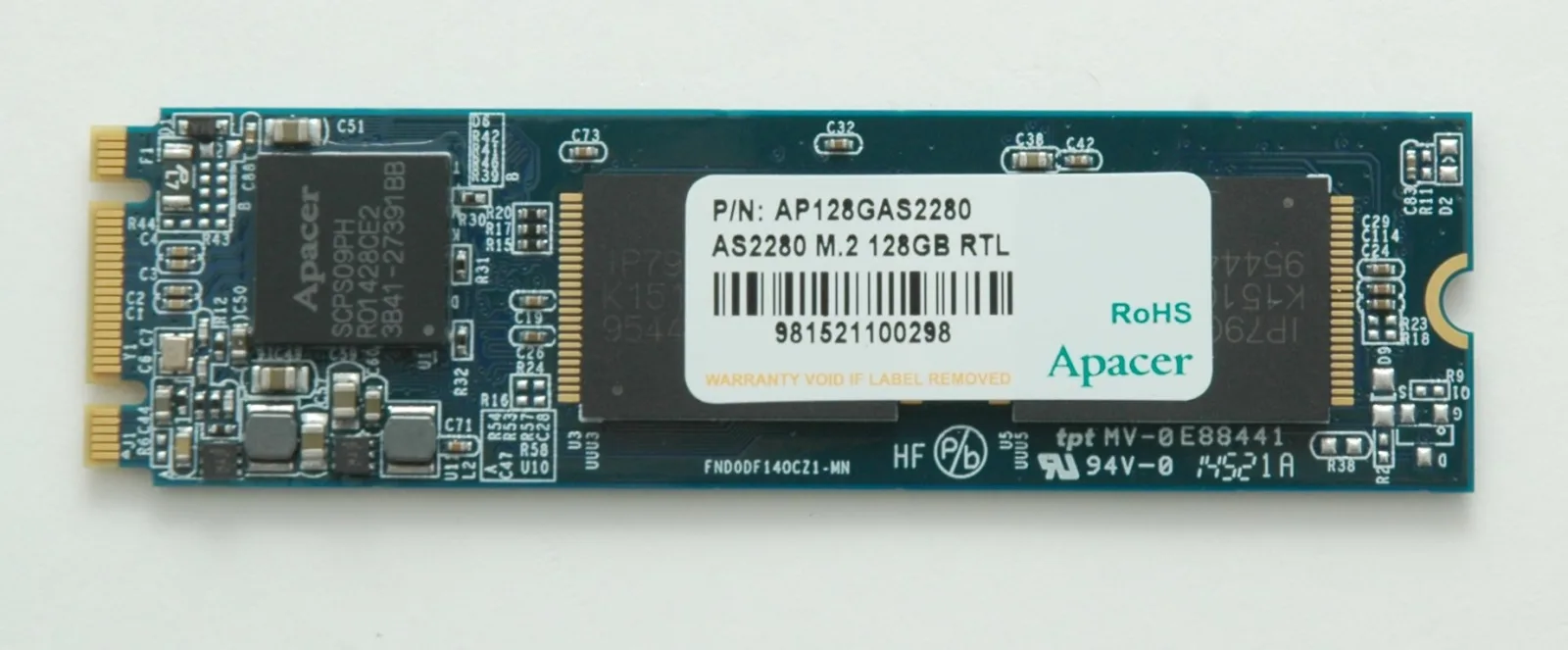 Apacer SSD 128 GB (SSD-128GAS2280)