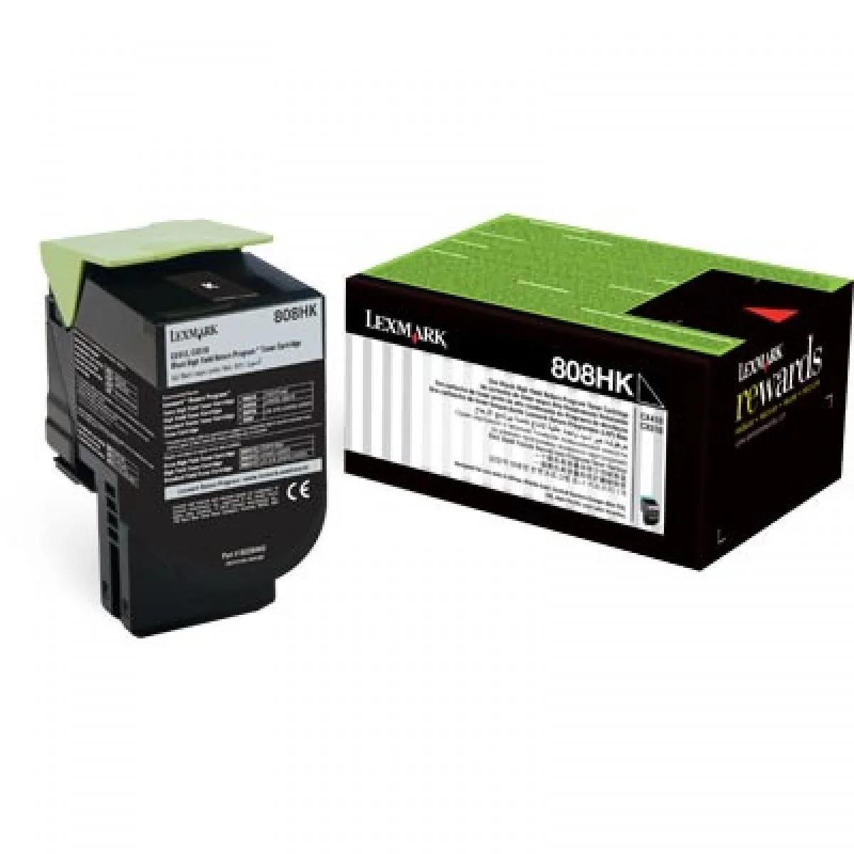 808HK Black High Yield Toner Cartridge 4K [80C8HK0]