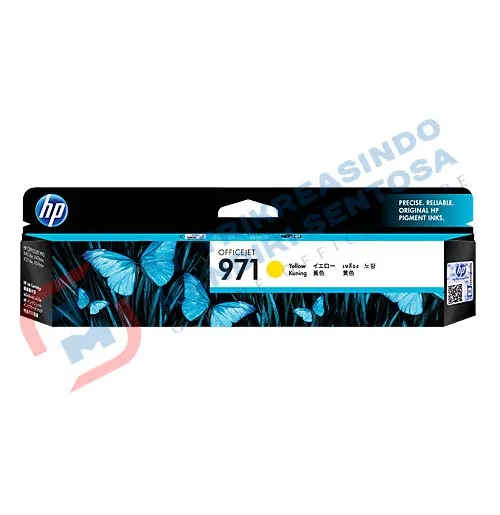 HP 971 Yellow Ink Cartridge (CN624AA)
