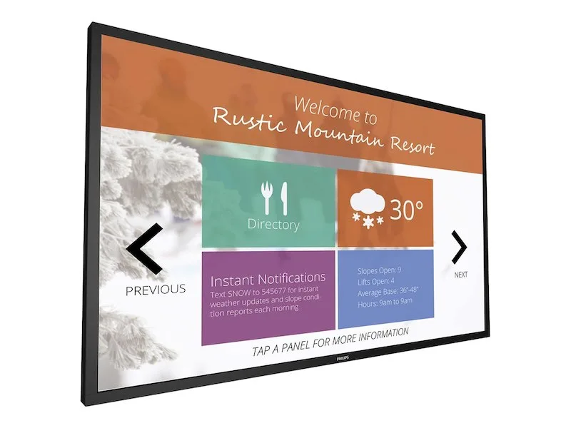 PHILIPS MONITOR TOUCHSCREEN 65BDL3051T