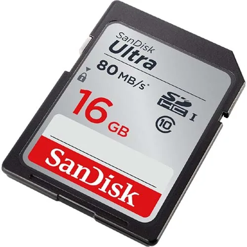 SANDISK Ultra SDHC 16GB C10, R 80MB/s [SDSDUNC-016G-GN6IN]