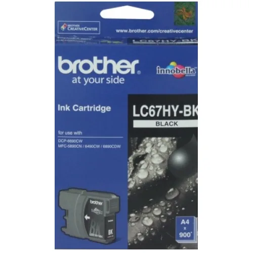 Black Ink Cartridge (LC-67 HY BK)